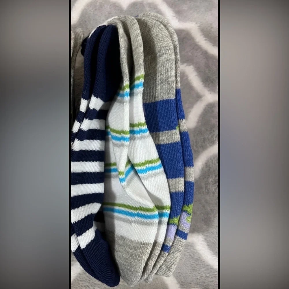 3 Pairs Boys Ankle Socks Age 5-8 Years Old Shoe Size 9-3.5